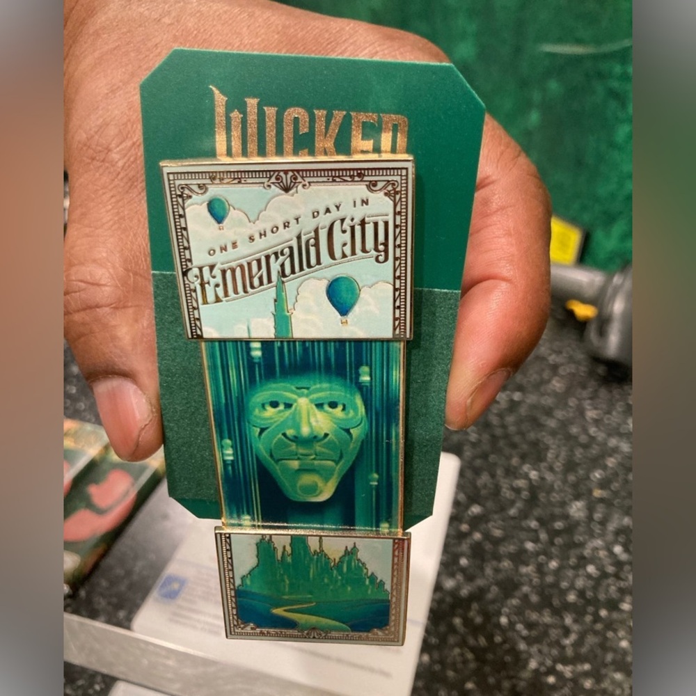 Wicked Emerald City Souvenir Pins